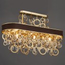 Ritz - MultiRings Oval Chandelier